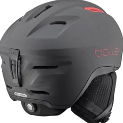 Casque Bollé Atmos Mips Titanium Red Matte