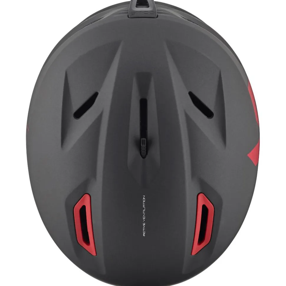 Casque Bollé Atmos Mips Titanium Red Matte