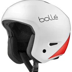 Casque Bollé Medalist Youth White Black Red Shiny