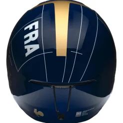 Casque Briko Vulcano 2.0 France Shiny Tangaroa Blue Gold White