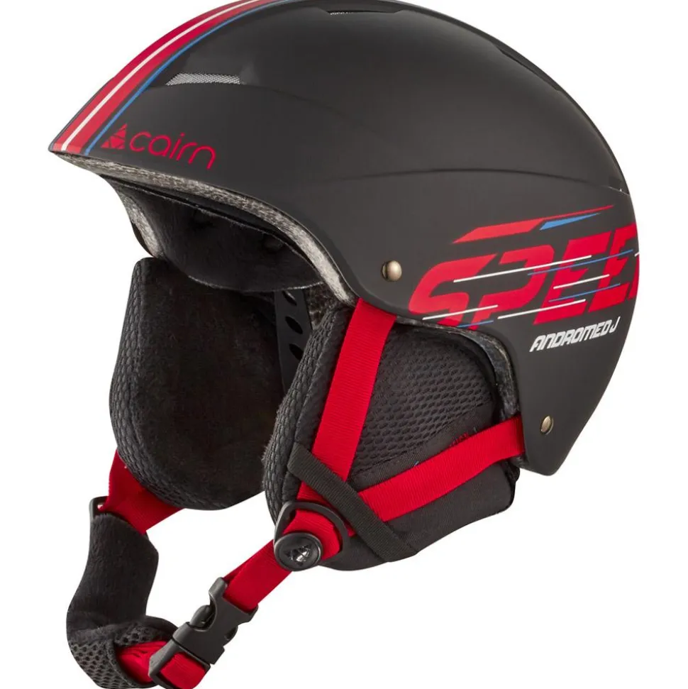 Casque Cairn Andromed J Black Red Speed