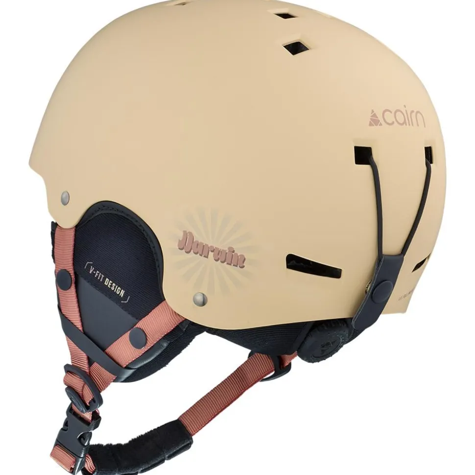 Casque Cairn Darwin Junior Mat Biscuit Mocha
