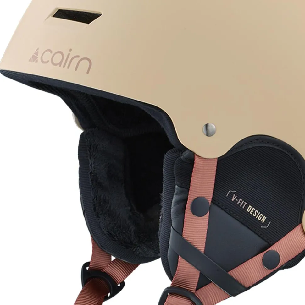 Casque Cairn Darwin Junior Mat Biscuit Mocha