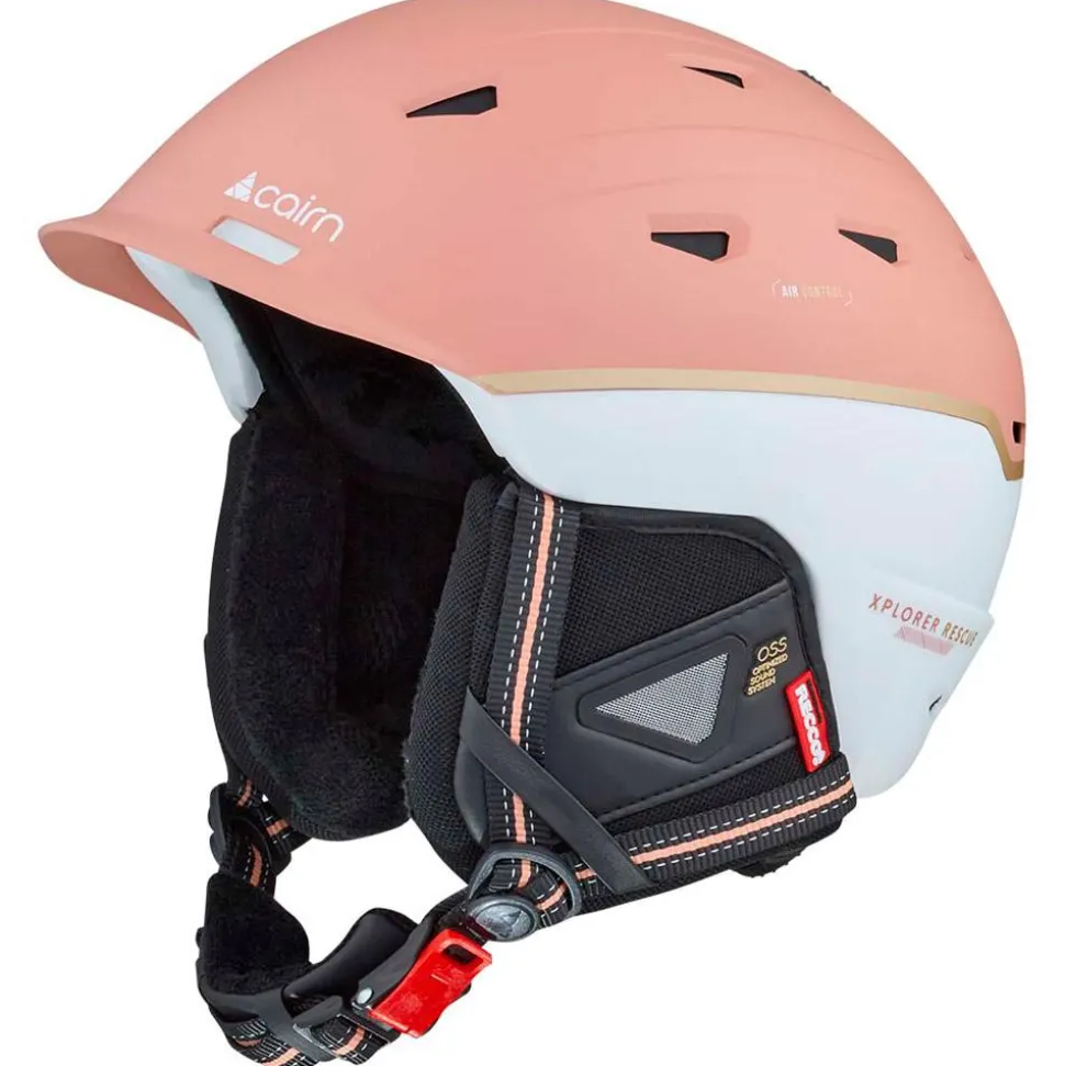 Casque Cairn Xplorer Rescue Mat Peach Champagne