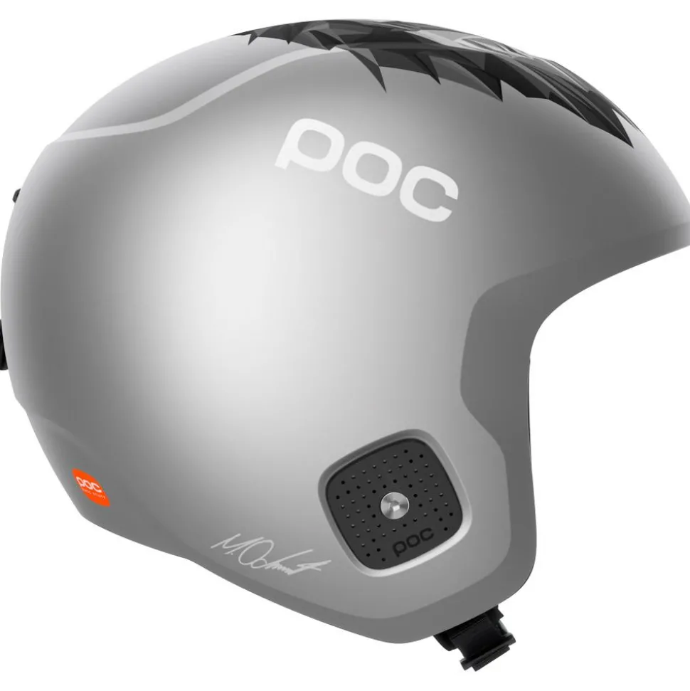 Casque Poc Skull Dura Jr Marco Odermatt Ed. Argentite Silver