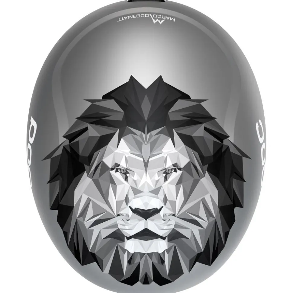 Casque Poc Skull Dura Jr Marco Odermatt Ed. Argentite Silver