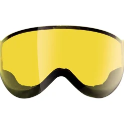 Casque visière AZR Orion Visor Cramberry Mat Gris Miroir + Yellow Visor