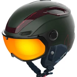 Casque visière Bollé V-line Carbon Forest Matte Phantom Fire Lens Cat 1-3