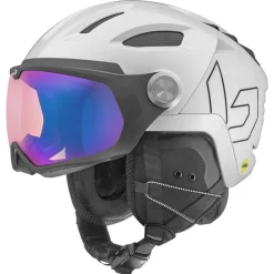 Casque visière Bollé V-Ryft Mips White Pearl Shiny