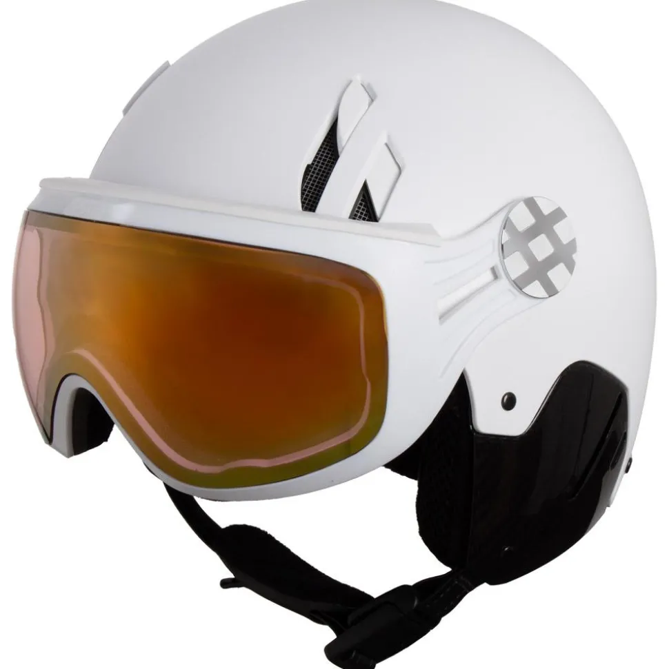 Casque visière Diezz Major Carbone White Carbon
