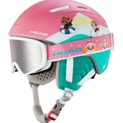 Casque visière Head Maja Set Paw Silver Red