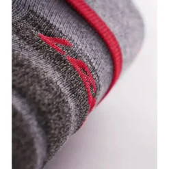 Chauffage pied Lenz Heat Sock 5.1 Toe Cap Slim Fit Gris Rouge