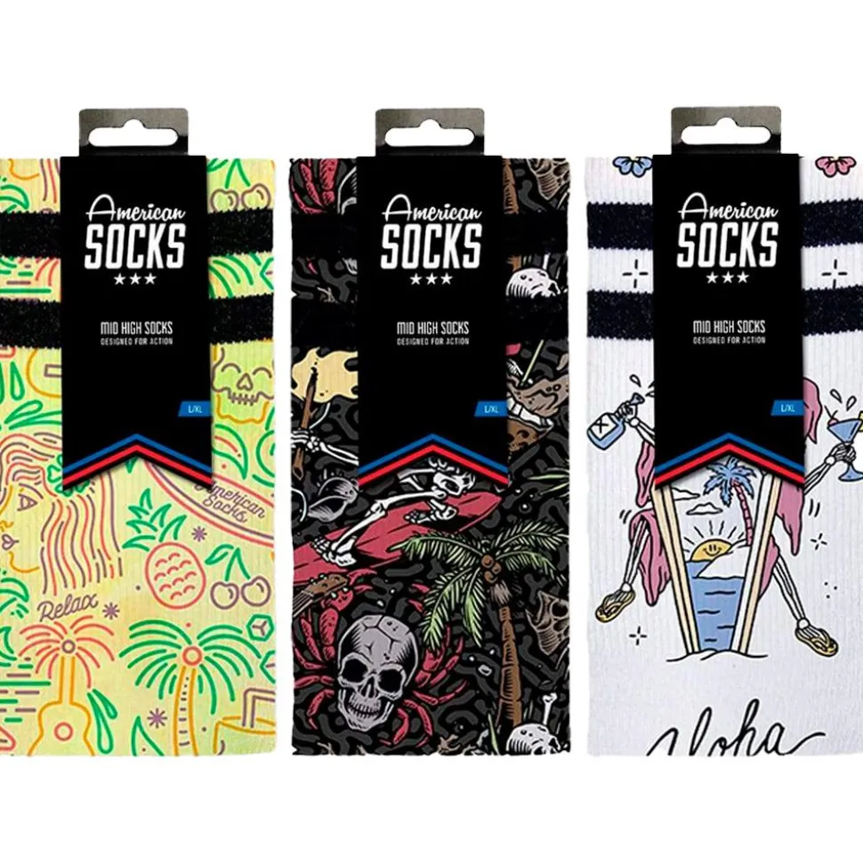 Chaussettes American Socks Giftbox Aloha