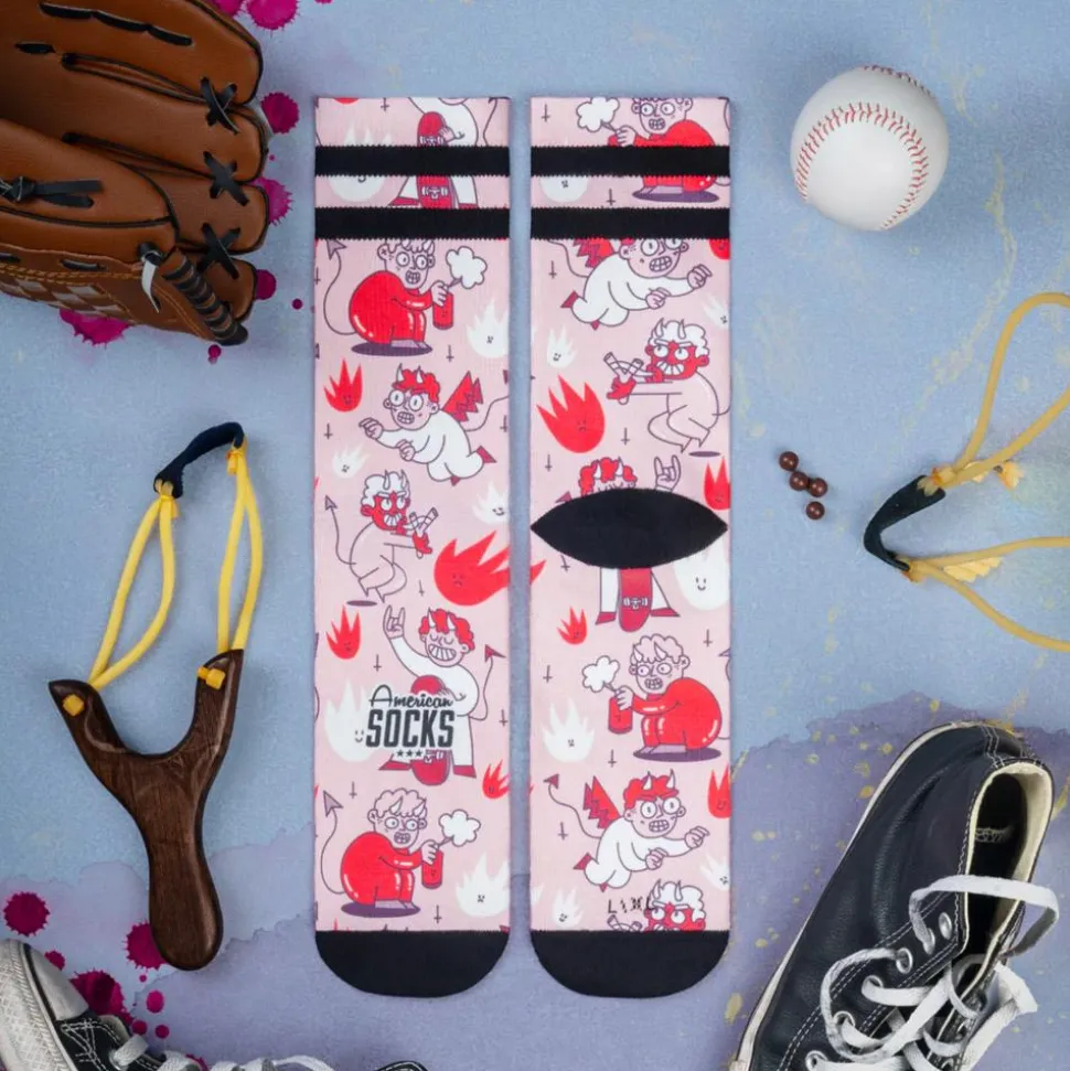 Chaussettes American Socks The Original Signature Naughty Devil