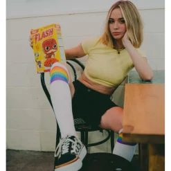 Chaussettes American Socks The Classics Knee High Rainbow Pride