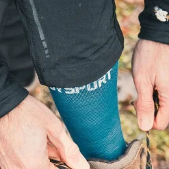 Chaussettes Bv Sport Double Gr Socks High Lyocell Bleu