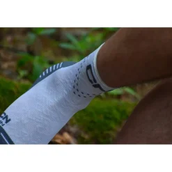 Chaussettes Curlynak Run Speed Blanc Gris