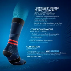 Chaussettes de compression Thuasne Mi-Mollet Up Activ