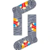 Chaussettes Happy Socks Shooting Stars Noir Blanc