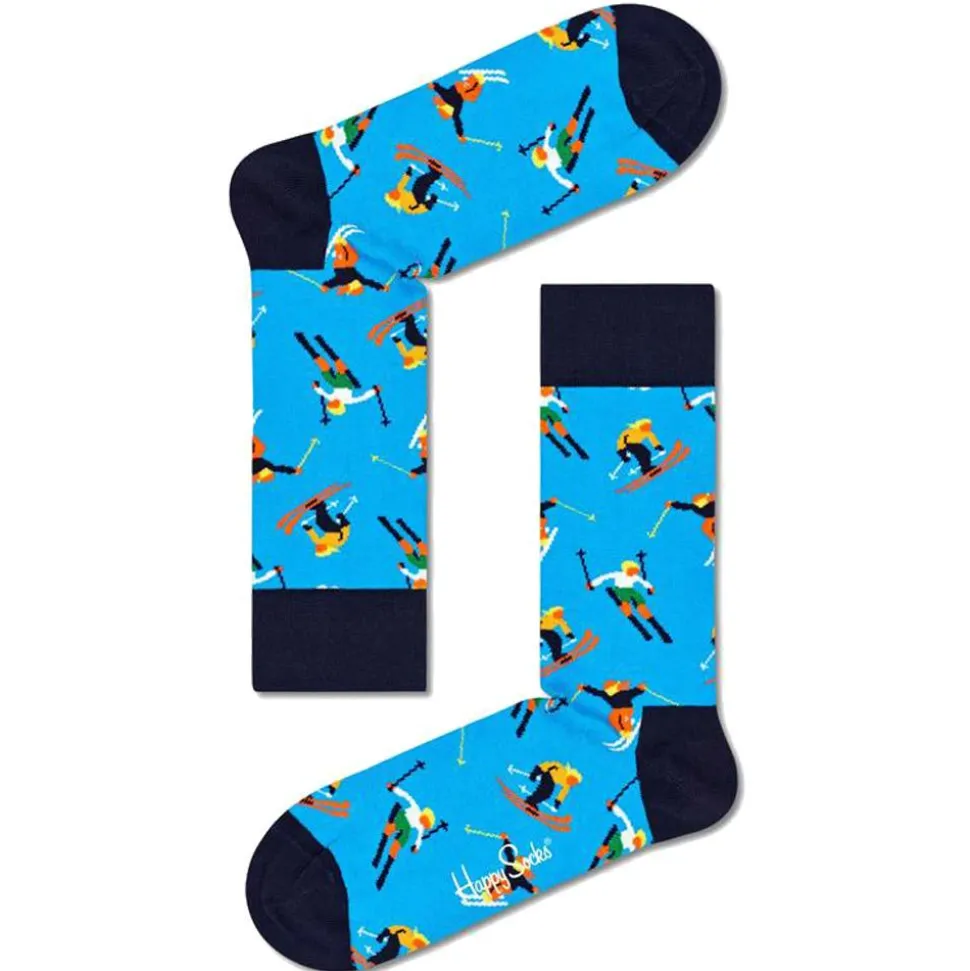 Chaussettes Happy Socks Skiing Bleu