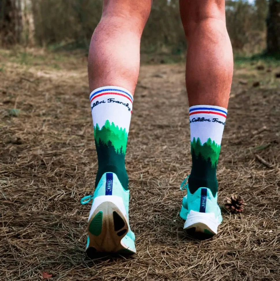 Chaussettes Le Colibri Frenchy La Forestière Vert