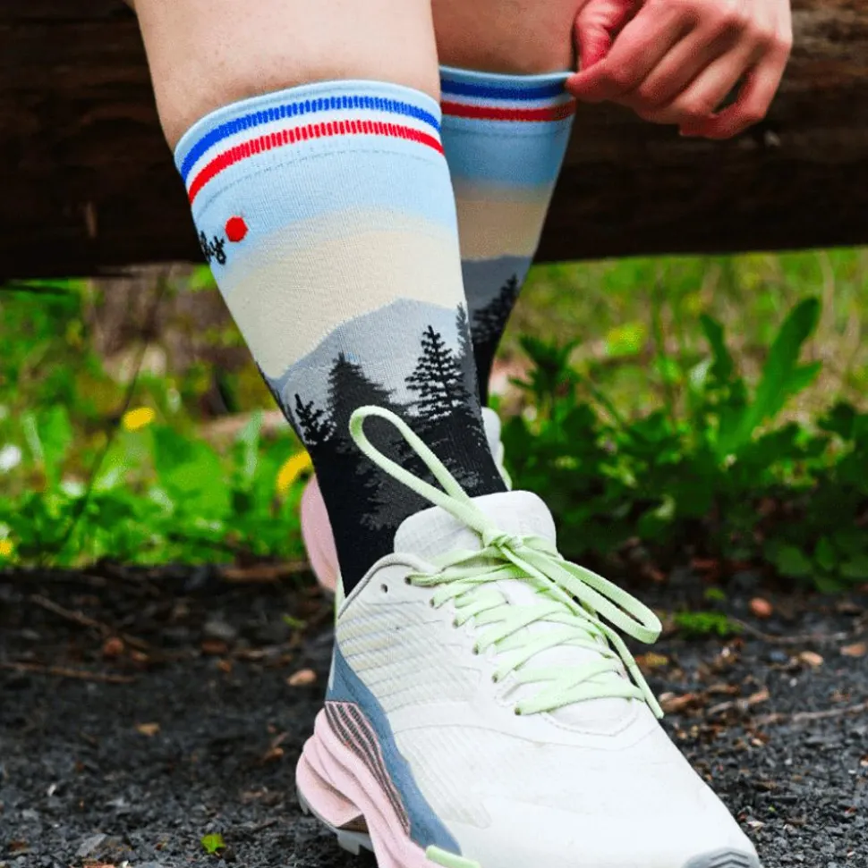 Chaussettes Le Colibri Frenchy La Sunset Blanc