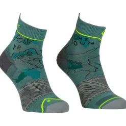 Chaussettes Ortovox Alpine Light Quarter Socks Arctic Grey
