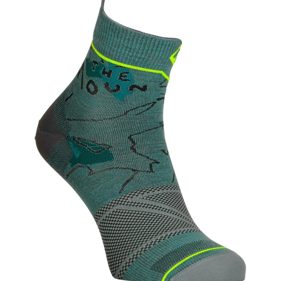 Chaussettes Ortovox Alpine Light Quarter Socks Arctic Grey