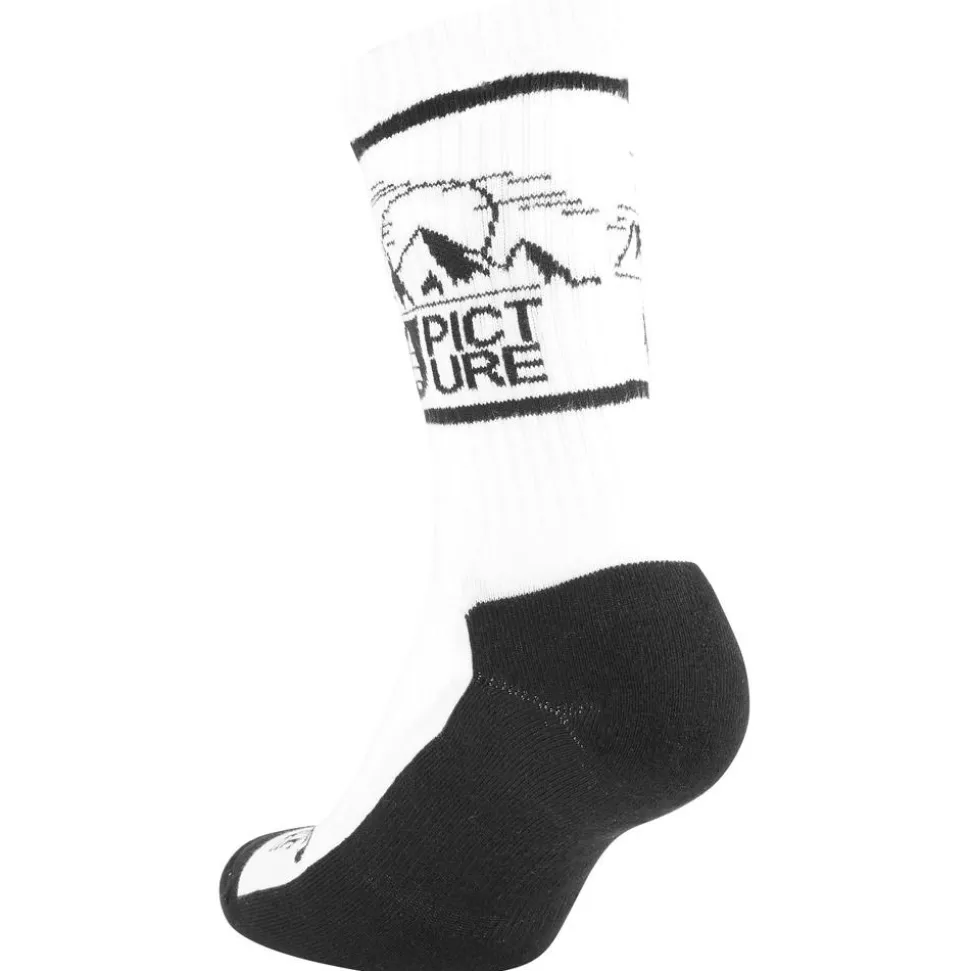 Chaussettes Picture Bazik Socks White