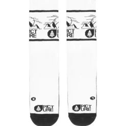 Chaussettes Picture Bazik Socks White