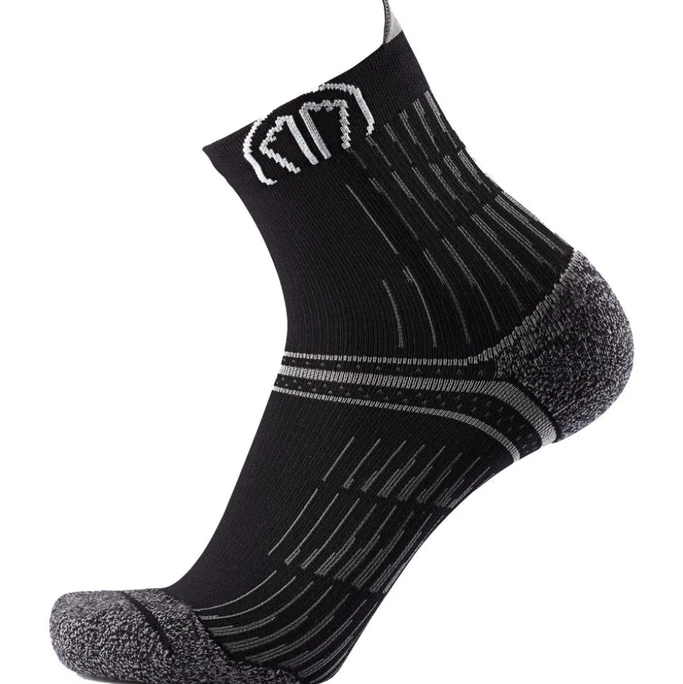 Chaussettes Sidas Run Anatomic Comfort Ankle Noir Gris