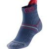 Chaussettes Sidas Run Anatomic Comfort Ankle Lady Bleu Rose