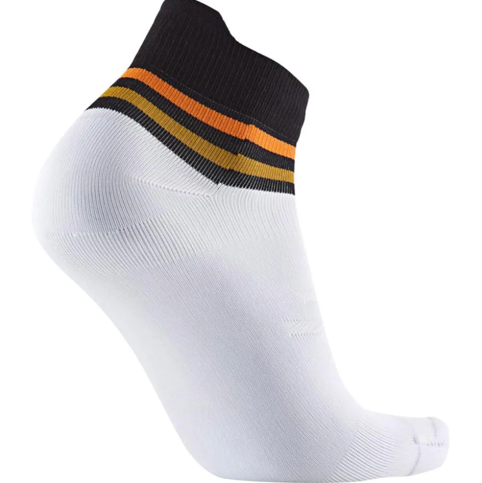 Chaussettes Sidas Run Anatomic Light Ankle White Black