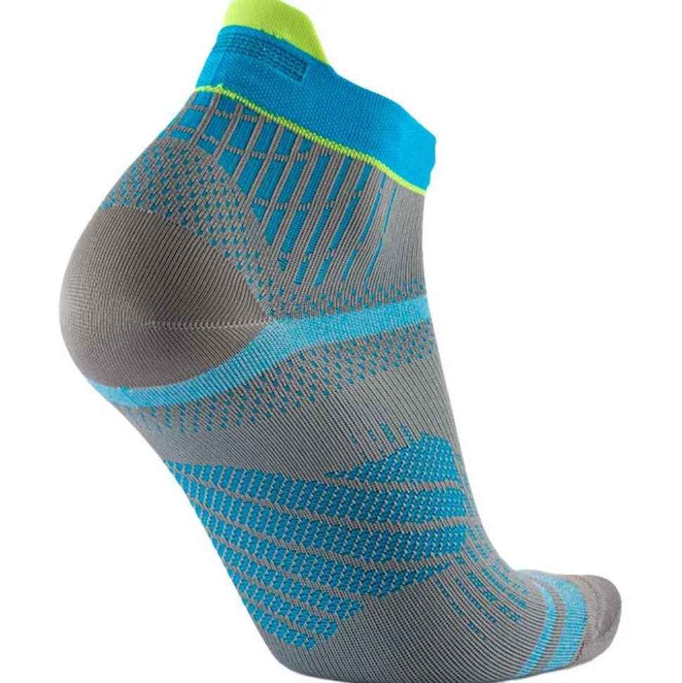 Chaussettes Sidas Run Feel Ankle Gris Turquoise