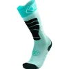 Chaussettes Sidas Ski Comfort Women Blanc Bleu