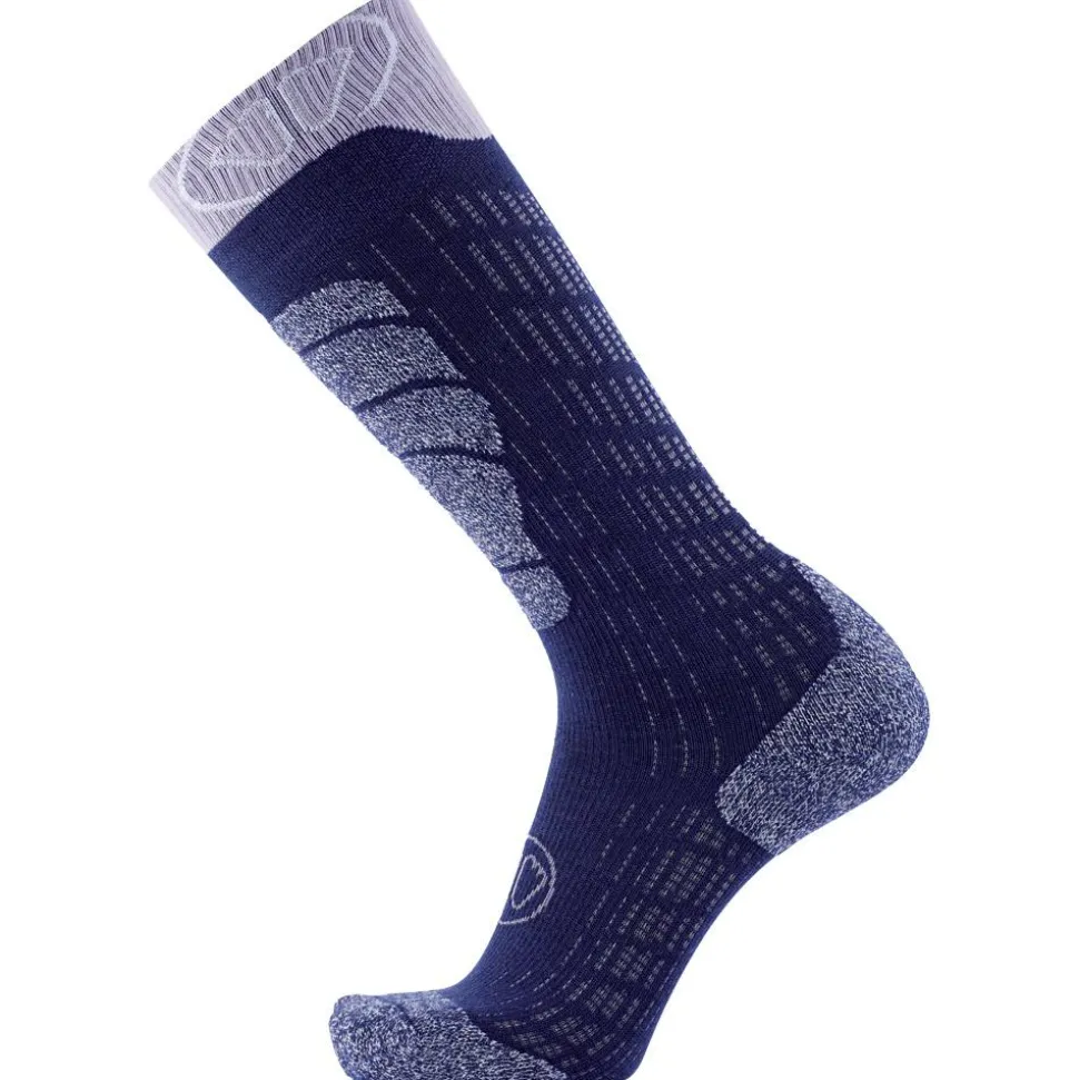 Chaussettes Sidas Ski Merino Women Bleu Violet