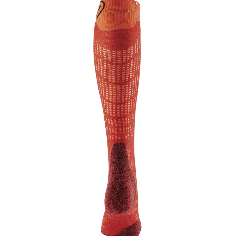 Chaussettes Sidas Ski Merino Junior Rouge Orange