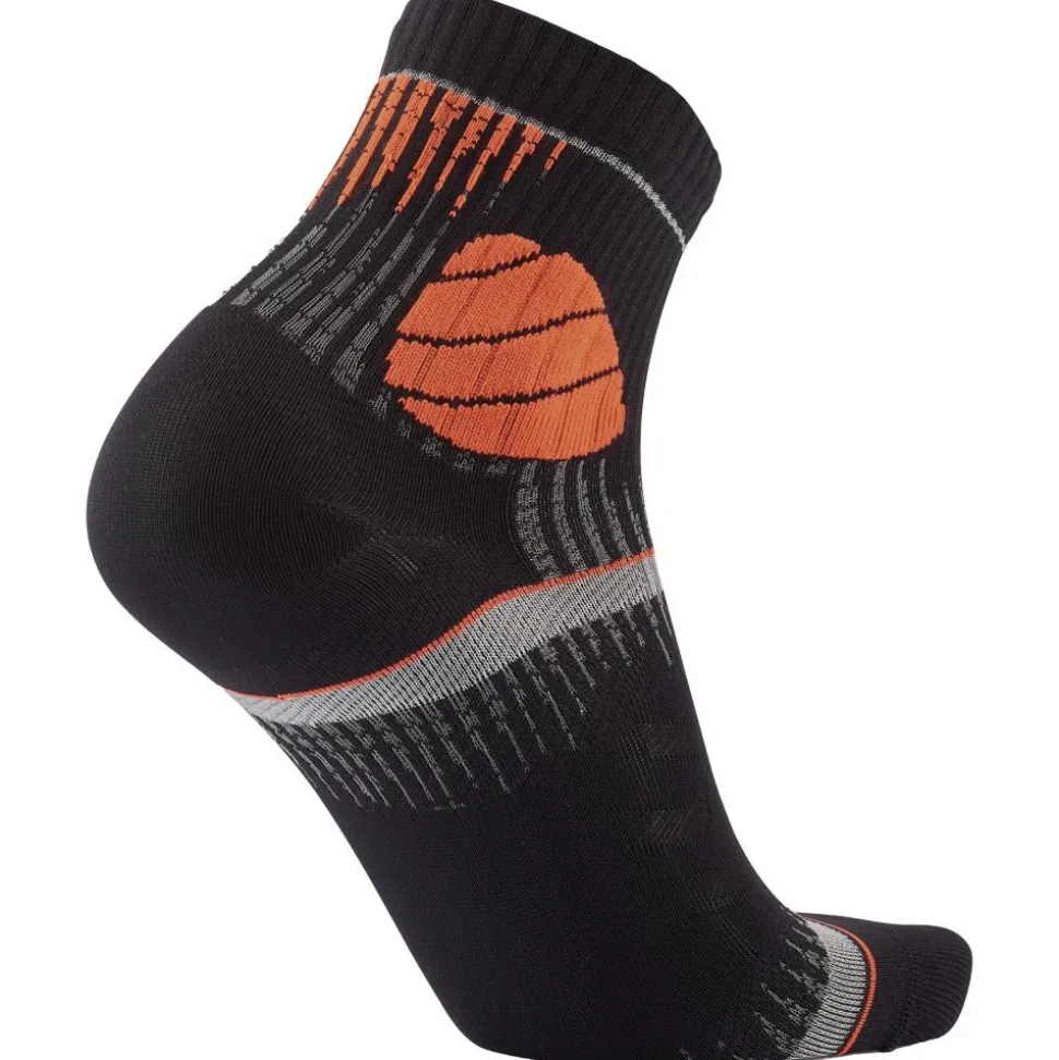 Chaussettes Sidas Trail Ultra Noir Orange