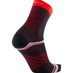 Chaussettes Sidas Winter Run Noir Rouge