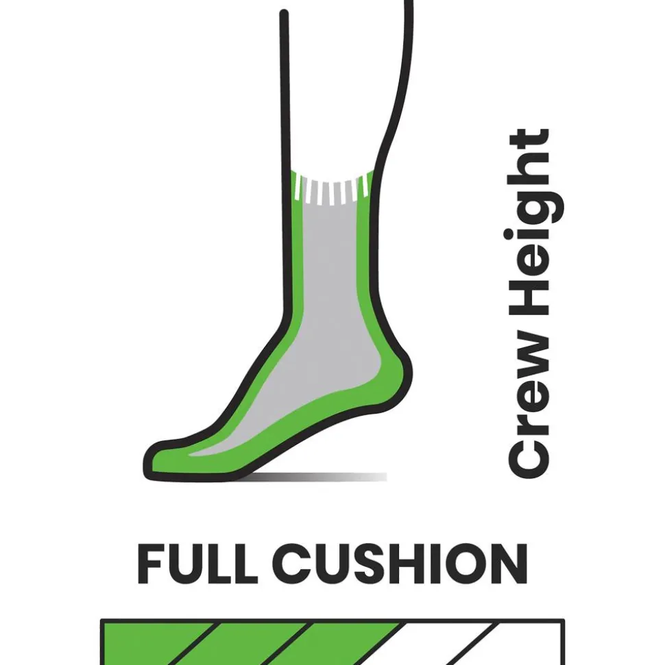 Chaussettes Smartwool W's Hike Full Cushion Alpine Perch Light Gray
