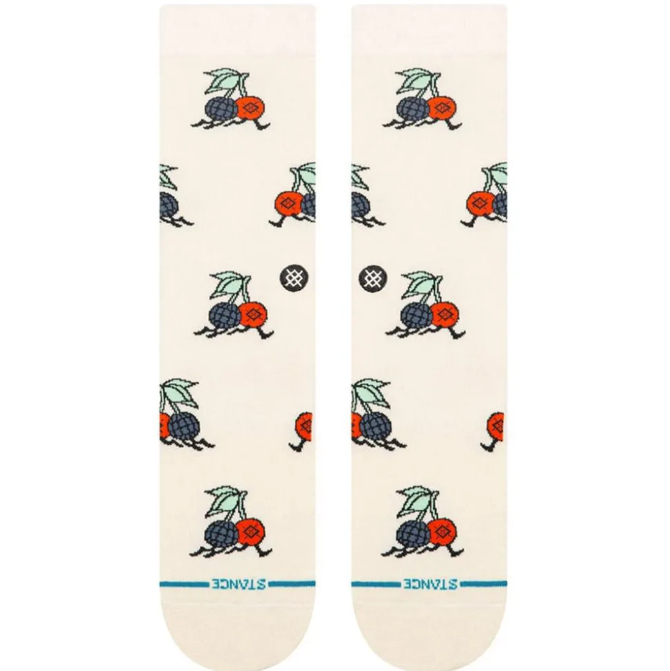 Chaussettes Stance Crew Sock II Community Crew Ivory
