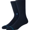 Chaussettes Stance Icon Crew Socks Dark Navy