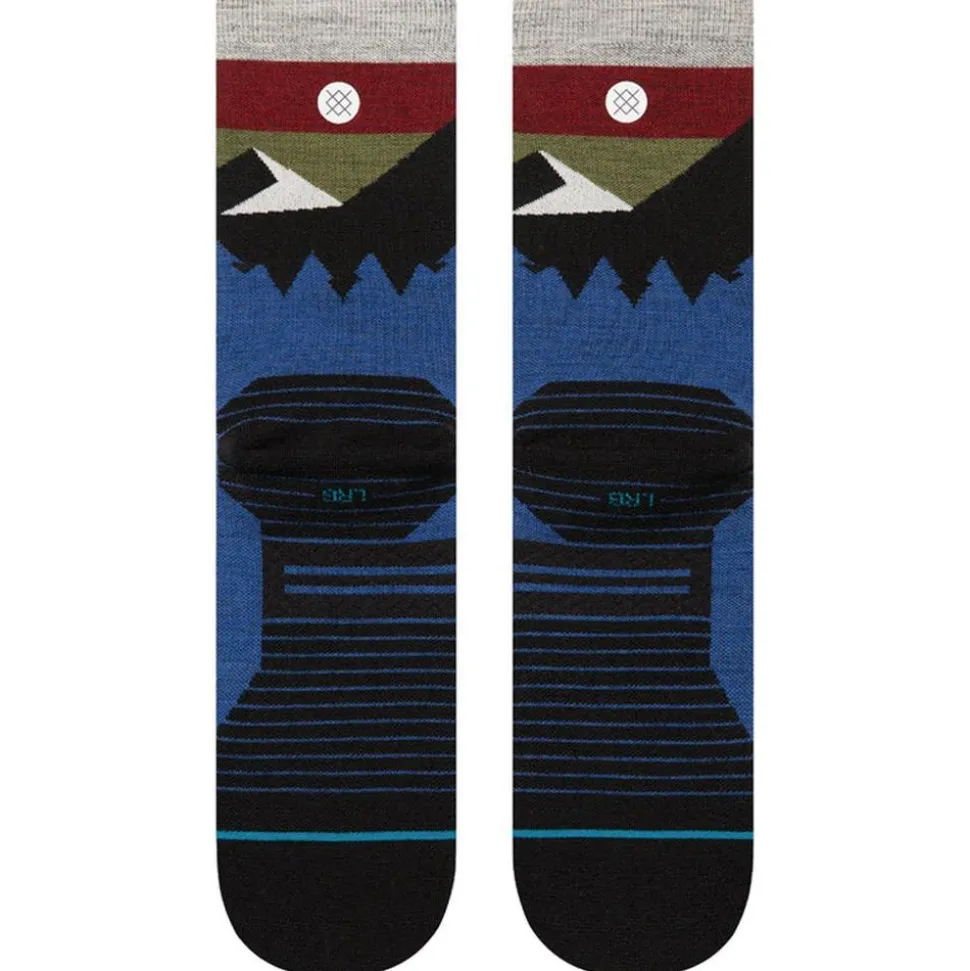 Chaussettes Stance Perf Hike Wool Crew Light Cushion Sock Cobalt