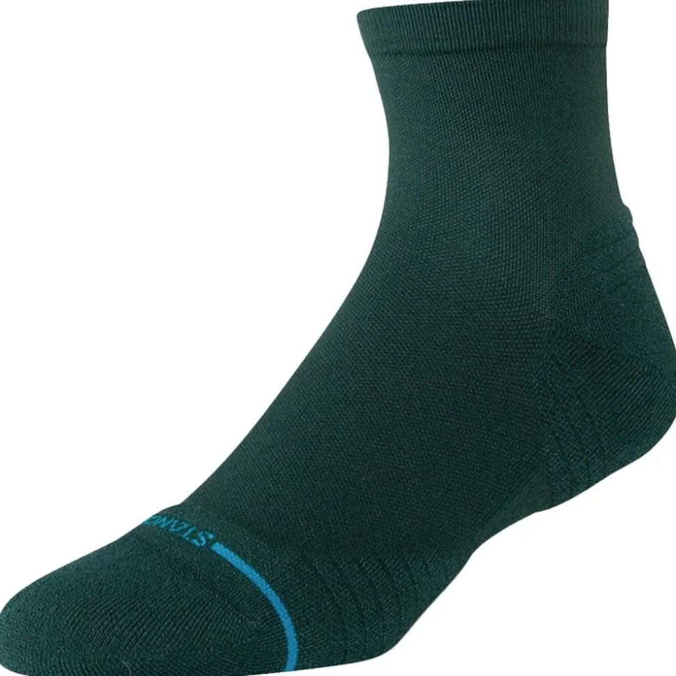 Chaussettes Stance Perf Run Quarter Light Cushion Sock Pine
