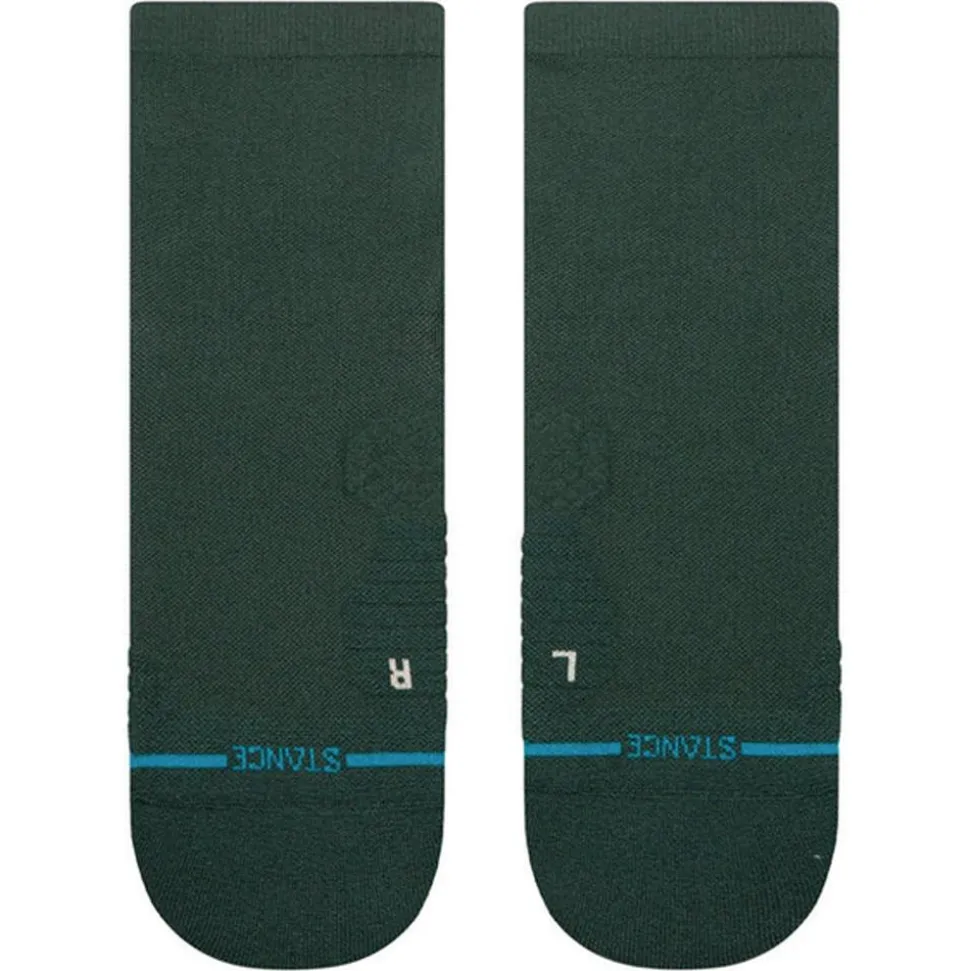 Chaussettes Stance Perf Run Quarter Light Cushion Sock Pine