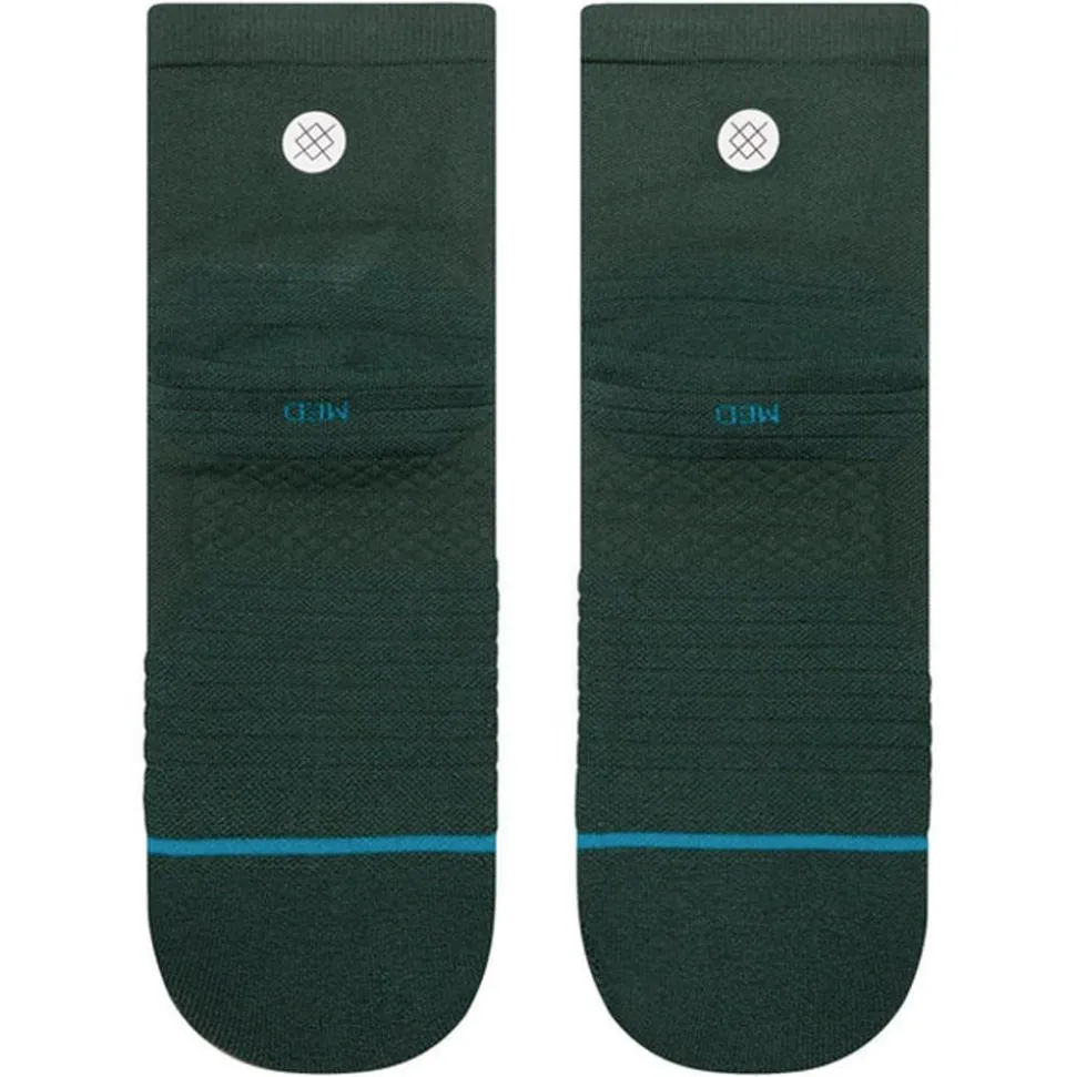 Chaussettes Stance Perf Run Quarter Light Cushion Sock Pine