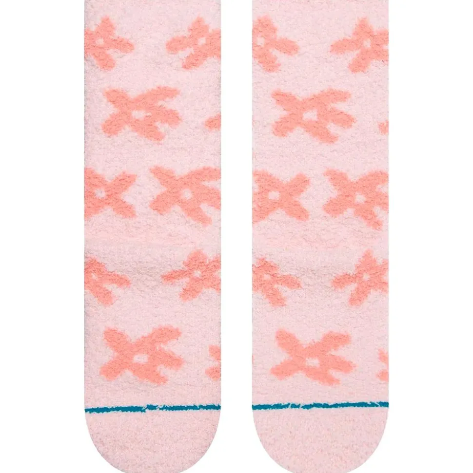 Chaussettes Stance Pollen Plush Crew Sock Chillax Lilacice