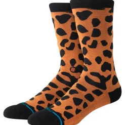 Chaussettes Stance Women Crew Sock Animaniac Crew Black