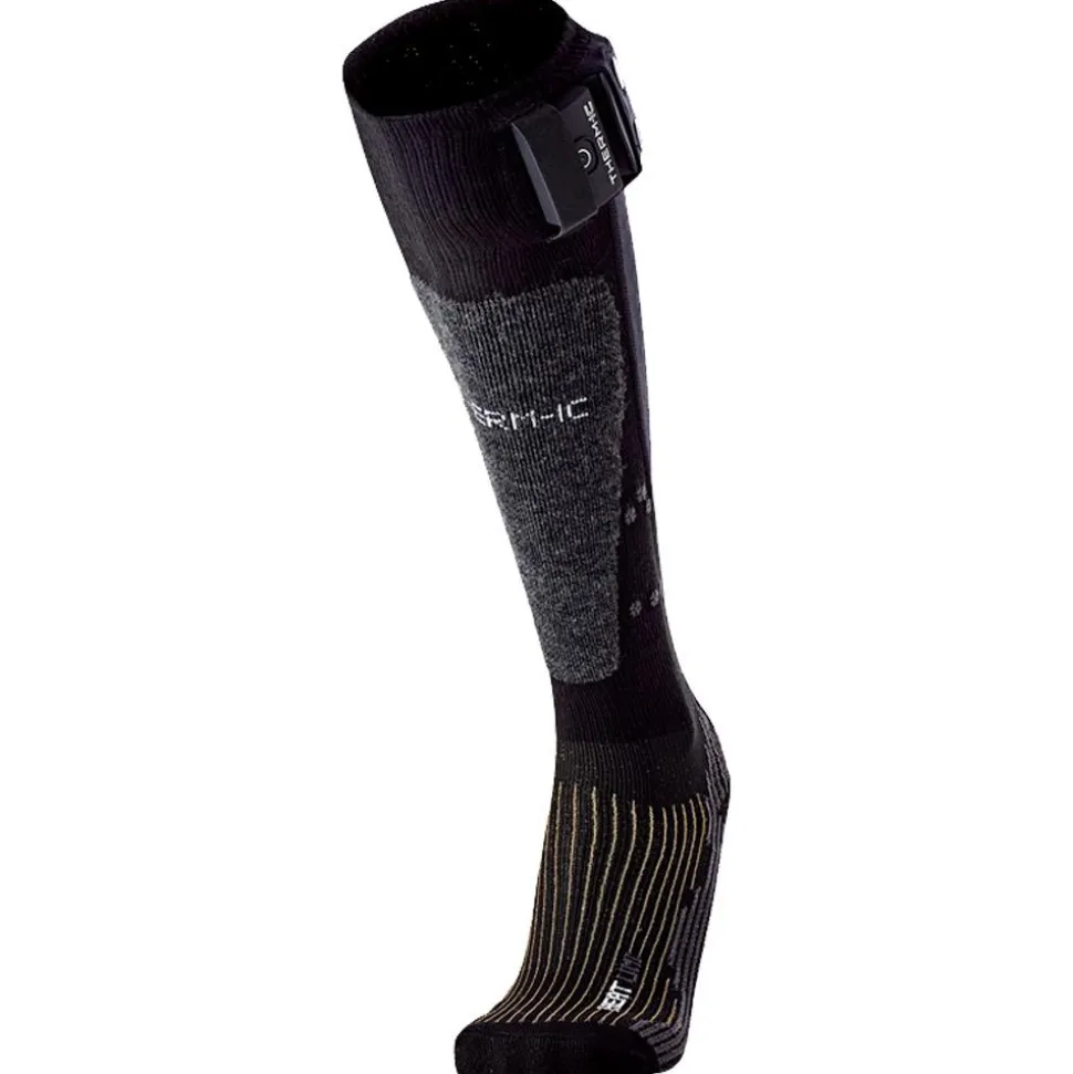 Chaussettes Therm-Ic Powersock Set Heat Uni + S-Pack 1200 Black Grey