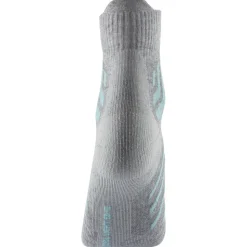 Chaussettes Therm-Ic Trekking Cool Light Ankle Lady Gris Clair Turquoise